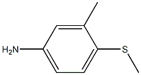 Benzenamine, 3-methyl-4-(methylthio)- 结构式