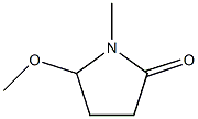 5-甲氧基-1-甲基吡咯烷-2-酮 结构式