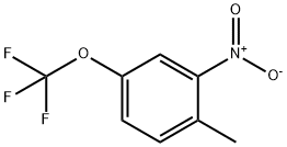 2-硝基-4-三氟甲氧基甲苯 结构式