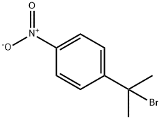 Benzene, 1-(1-bromo-1-methylethyl)-4-nitro- 结构式