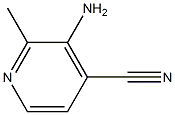 3-氨基-2-甲基异烟腈 结构式