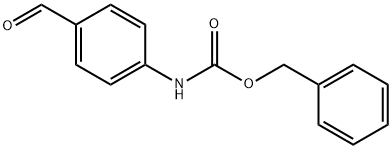 4-(CBZ-氨基)苯甲醛 结构式