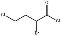 2-bromo-4-chlorobutanoyl chloride 结构式