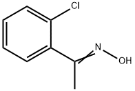 1-(2-氯苯)乙酮肟 结构式