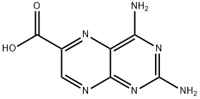 2,4-DIAMINOPTERIDINE-6-CARBOXYLIC ACID 结构式