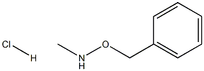 O-苄基-N-甲基羟胺盐酸盐 结构式