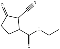 2-氰基-3-氧代环戊烷甲酸乙酯 结构式