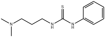 Thiourea, N-[3-(dimethylamino)propyl]-N'-phenyl- 结构式