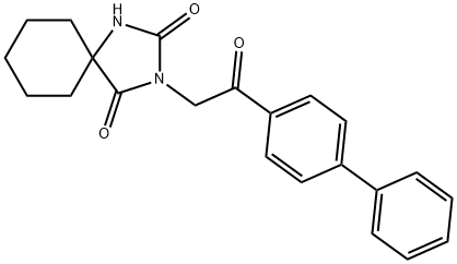 3-(2-([1,1'-Biphenyl]-4-yl)-2-oxoethyl)-1,3-diazaspiro[4.5]decane-2,4-dione