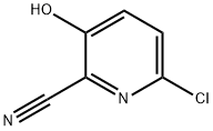 6-氯-3-羟基吡啶甲腈 结构式