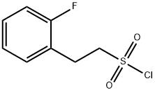 2-(2-fluorophenyl)ethane-1-sulfonyl chloride 结构式