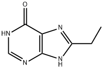 8-ethyl-1,9-dihydro-6H-Purin-6-one 结构式