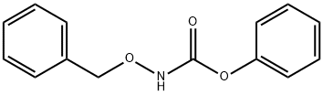 苄氧基氨基甲酸苯酯 结构式