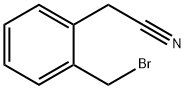 2-溴甲基苯乙腈 结构式