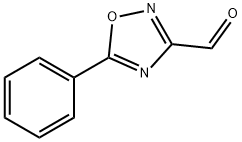 5-苯基-1,2,4-噁二唑-3-甲醛 结构式