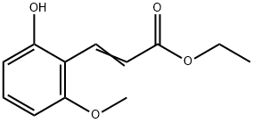 ethyl 3-(2-hydroxy-6-methoxyphenyl)acrylate 结构式