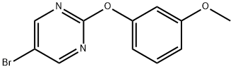 5-bromo-2-(3-methoxyphenoxy)pyrimidine 结构式