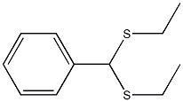 Benzene, [bis(ethylthio)methyl]- 结构式