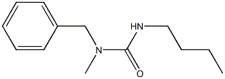 1-benzyl-3-butyl-1-methyl-urea 结构式