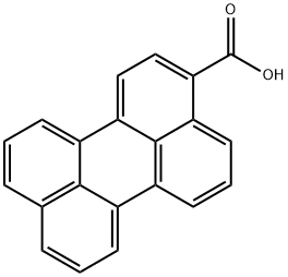 苝-3-甲酸 结构式