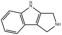 1,2,3,4-tetrahydropyrrolo[3,4-b]indole 结构式