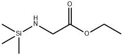 Glycine, N-(trimethylsilyl)-, ethyl ester 结构式