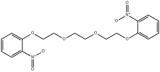 1-nitro-2-[2-[2-[2-(2-nitrophenoxy)ethoxy]ethoxy]ethoxy]benzene 结构式