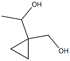 1-[1-(羟甲基)环丙基]乙醇 结构式