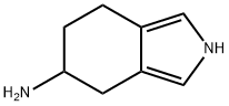 4,5,6,7-Tetrahydro-2H-isoindol-5-ylamine 结构式