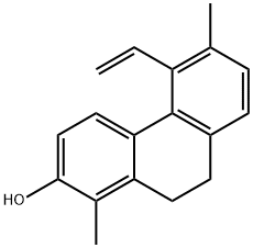 1,6-DIMETHYL-5-VINYL-9,10-DIHYDROPHENANTHREN-2-OL 结构式