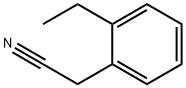 2-(2-乙基苯基)乙腈 结构式