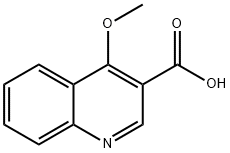 4-Methoxy-quinoline-3-carboxylic acid 结构式