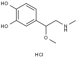 肾上腺素杂质S 结构式