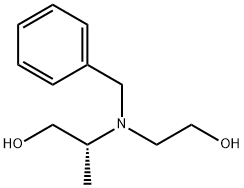 (R)-2-(benzyl(2-hydroxyethyl)amino)propan-1-ol 结构式