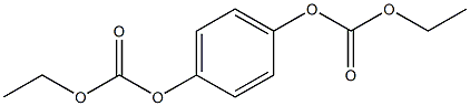 (4-乙氧基羰氧基苯基)乙基碳酸酯 结构式