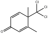 2,5-Cyclohexadien-1-one,3,4-dimethyl-4-(trichloromethyl)- 结构式