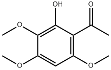 1-(2-羟基-3,4,6-三甲氧基苯基)乙烷-1-酮 结构式