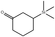 Cyclohexanone, 3-(trimethylsilyl)- 结构式