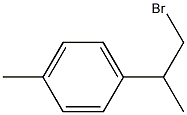 1-(1-溴丙-2-基)-4-甲苯 结构式