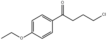 4-Chloro-1-(4-ethoxy-phenyl)-butan-1-one 结构式