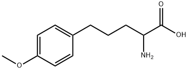 2-Amino-5-(4-methoxyphenyl)pentanoic acid 结构式