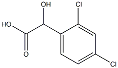 2,4-二氯扁桃酸 结构式