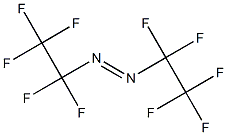 Diazene, bis(pentafluoroethyl)- 结构式
