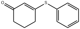 3-(phenylsulfanyl)-2-cyclohexen-1-one 结构式