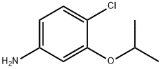 Benzenamine, 4-chloro-3-(1-methylethoxy)- 结构式