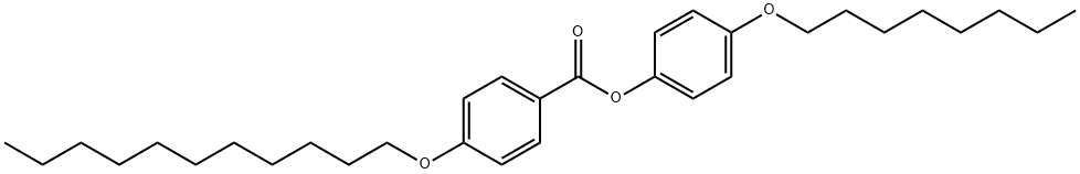 4-(octyloxy)phenyl 4-(undecyloxy)benzoate 结构式