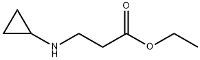 3-(环丙基氨基)丙酸乙酯 结构式