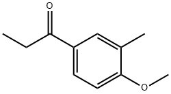 1-(4-甲氧基-3-甲基苯基)-1-丙酮 结构式