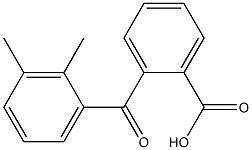 2-(2,3-Dimethylbenzoyl)benzoic acid 结构式