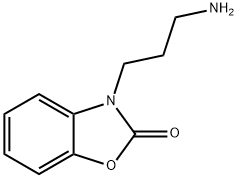 3-(3-aminopropyl)-1,3-benzoxazol-2-one 结构式